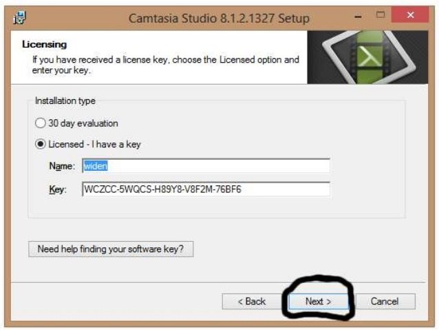 Camtasia 9 Key