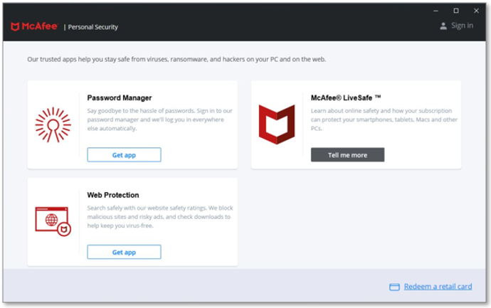 McAfee Livesafe Internet Security
