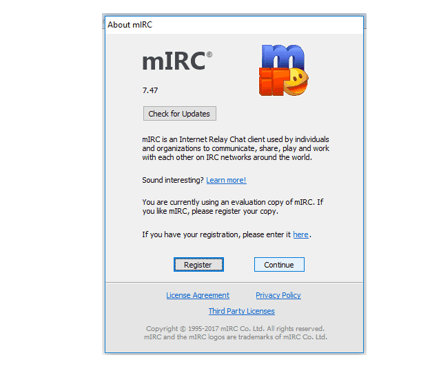 mIRC 7 Full crack
