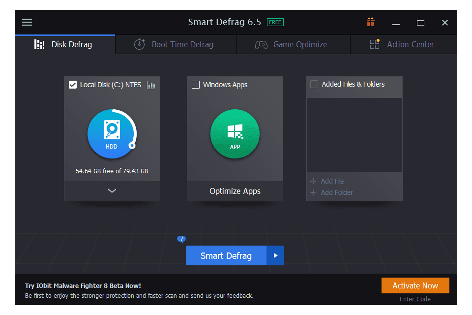 smart defrag 6.6 serial key