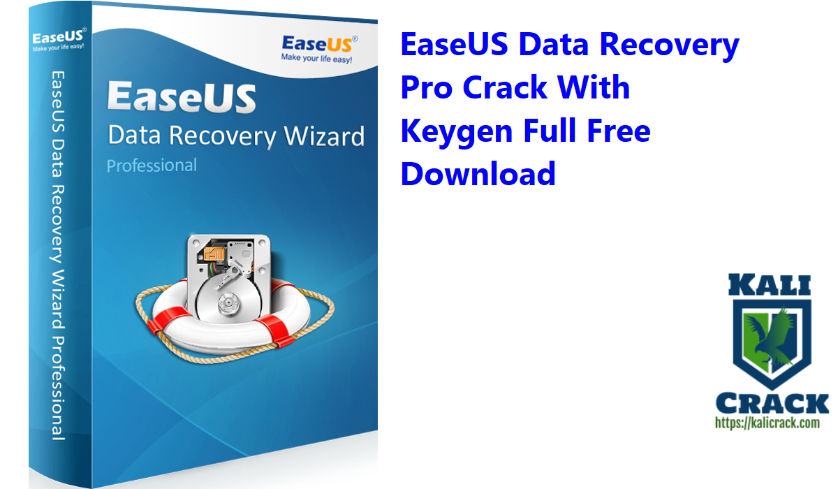 EaseUS Data Recovery Pro Crack With Keygen Full Free Download