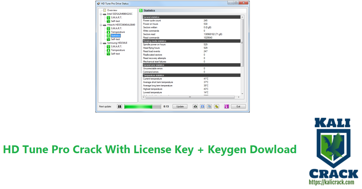 HD Tune Pro Crack With License Key + Keygen Dowload
