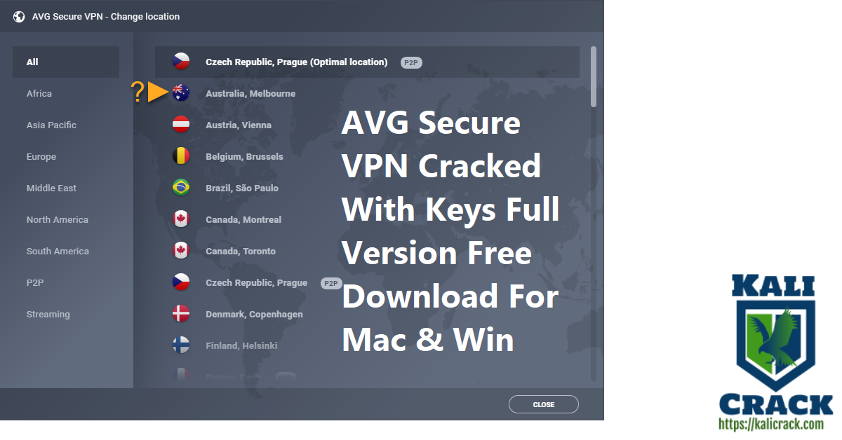 AVG Secure VPN Cracked With Keys Full Version Free Download For Mac & Win