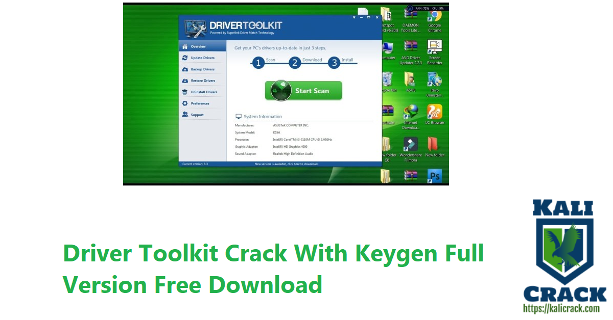Driver Toolkit Crack With Keygen Full Version Free Download