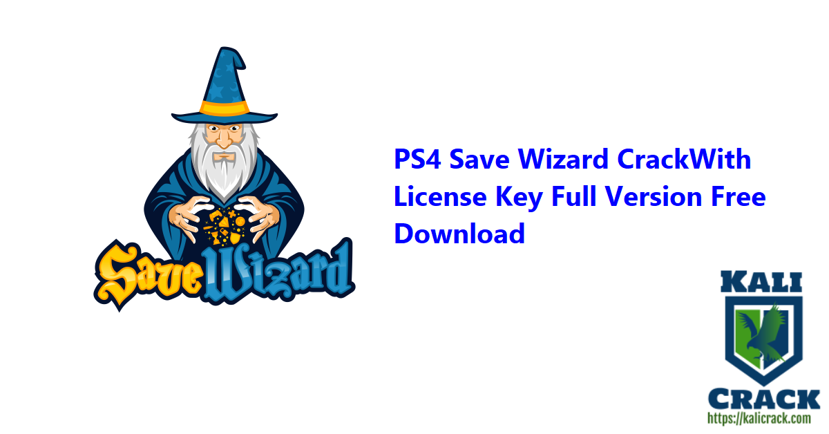 PS4 Save Wizard CrackWith License Key Full Version Free Download