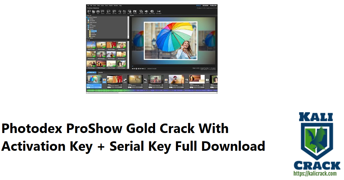 Photodex ProShow Gold Crack With Activation Key + Serial Key Full Download