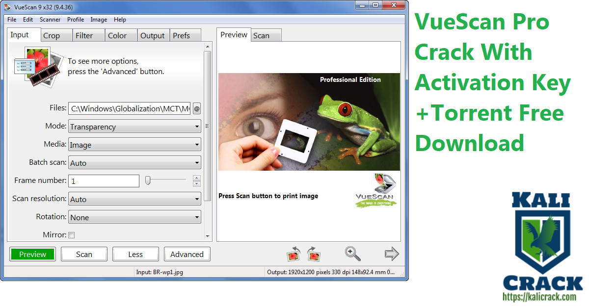VueScan Pro Crack With Activation Key +Torrent Free Download