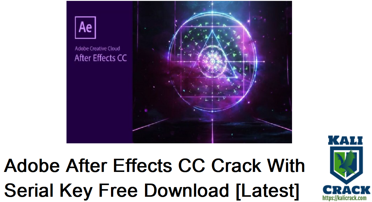 Adobe After Effects CC Crack