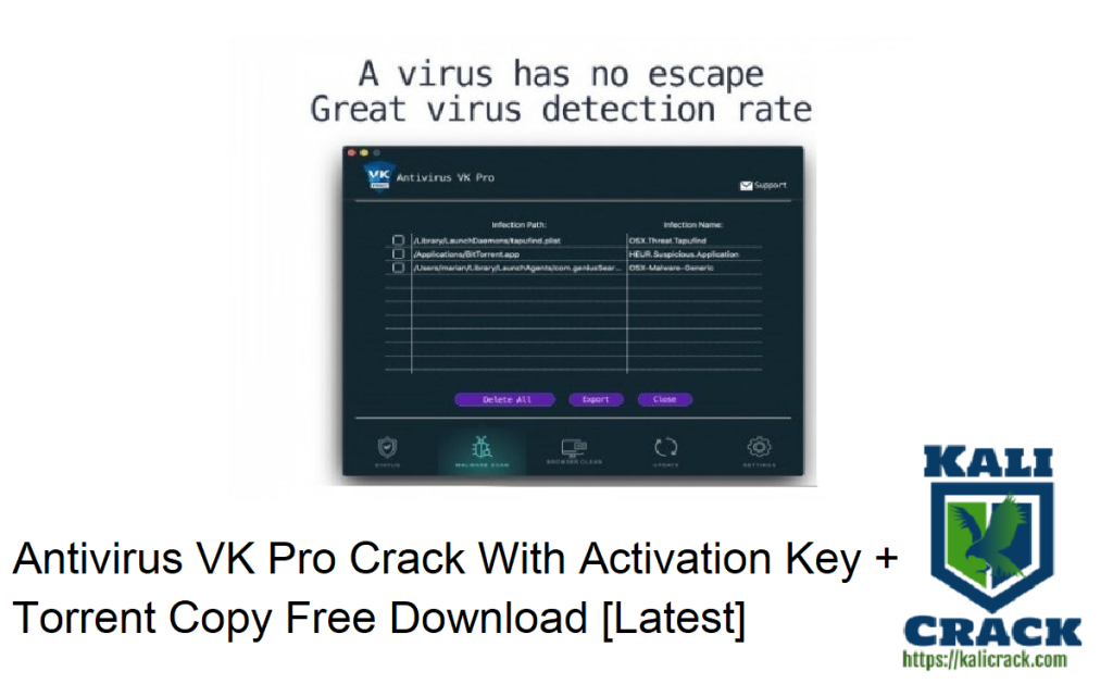 Antivirus VK Pro Crack