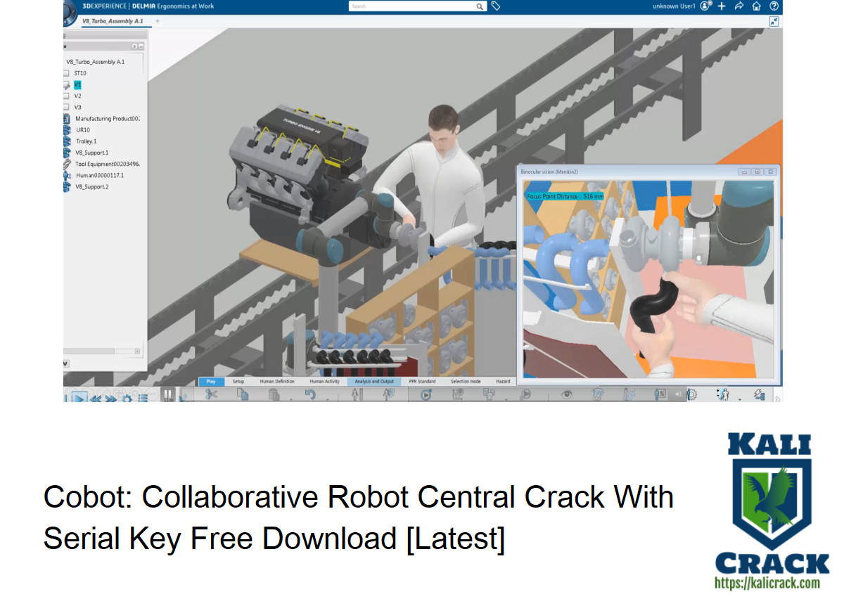 Cobot Collaborative Robot Central Crack