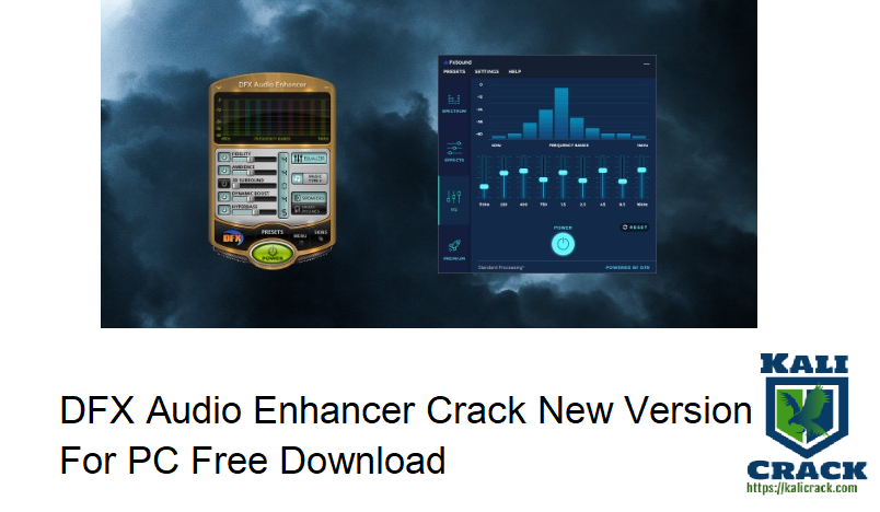 DFX Audio Enhancer Crack