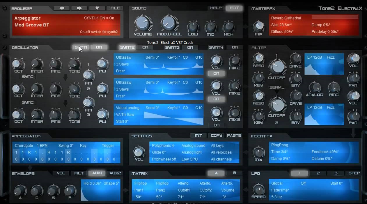 ElectraX VST Crack 