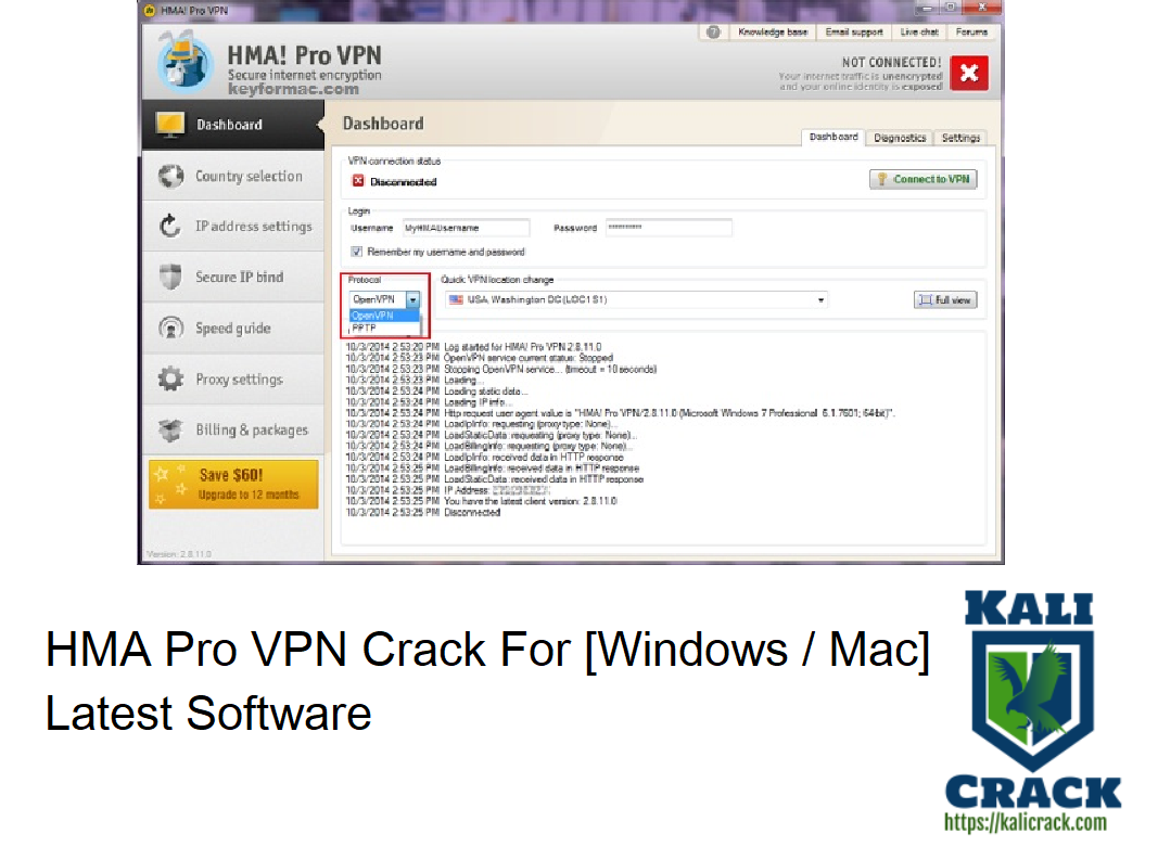 HMA Pro VPN Crack