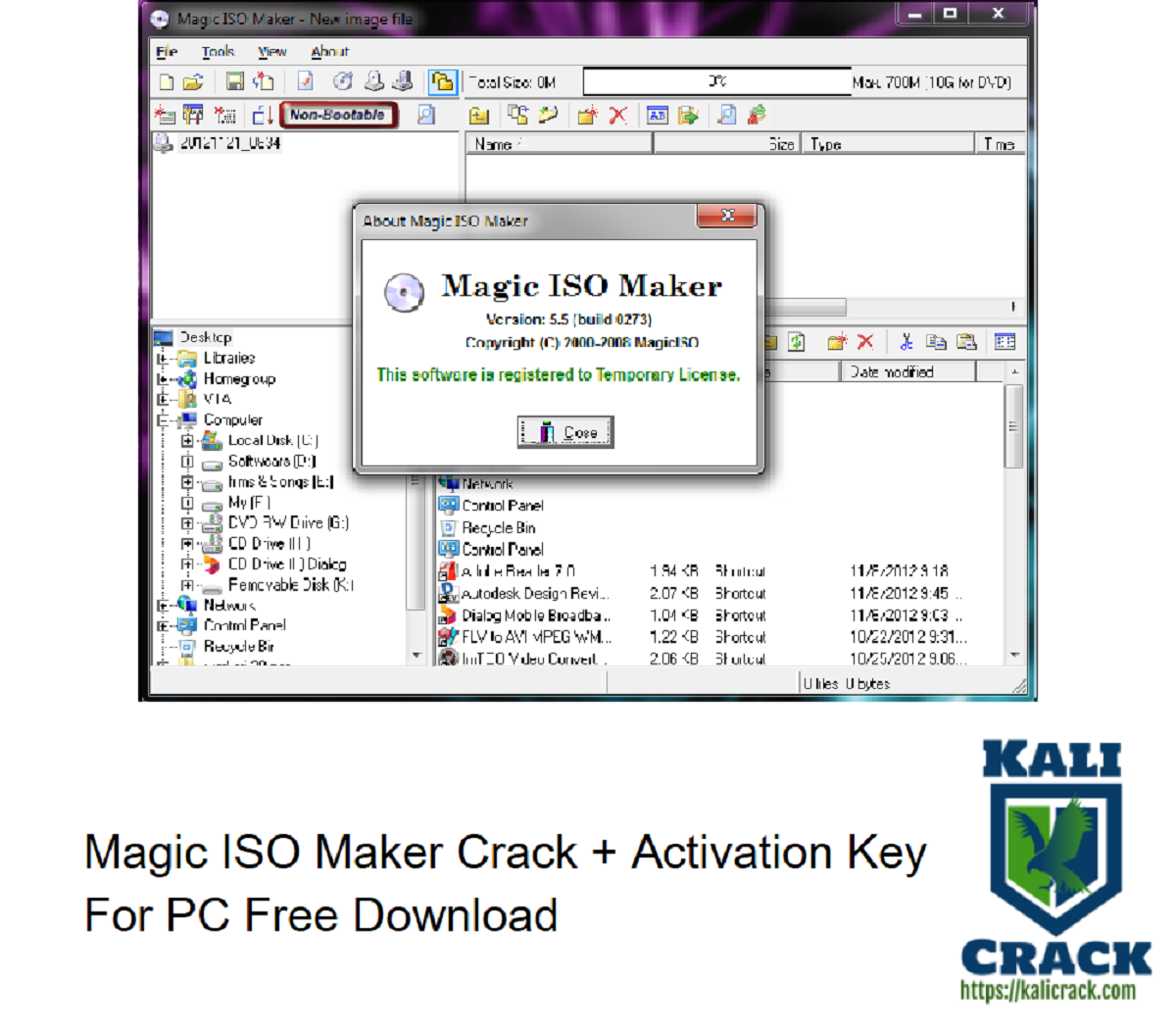 Magic ISO Maker Crack 