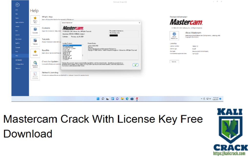 Mastercam Crack
