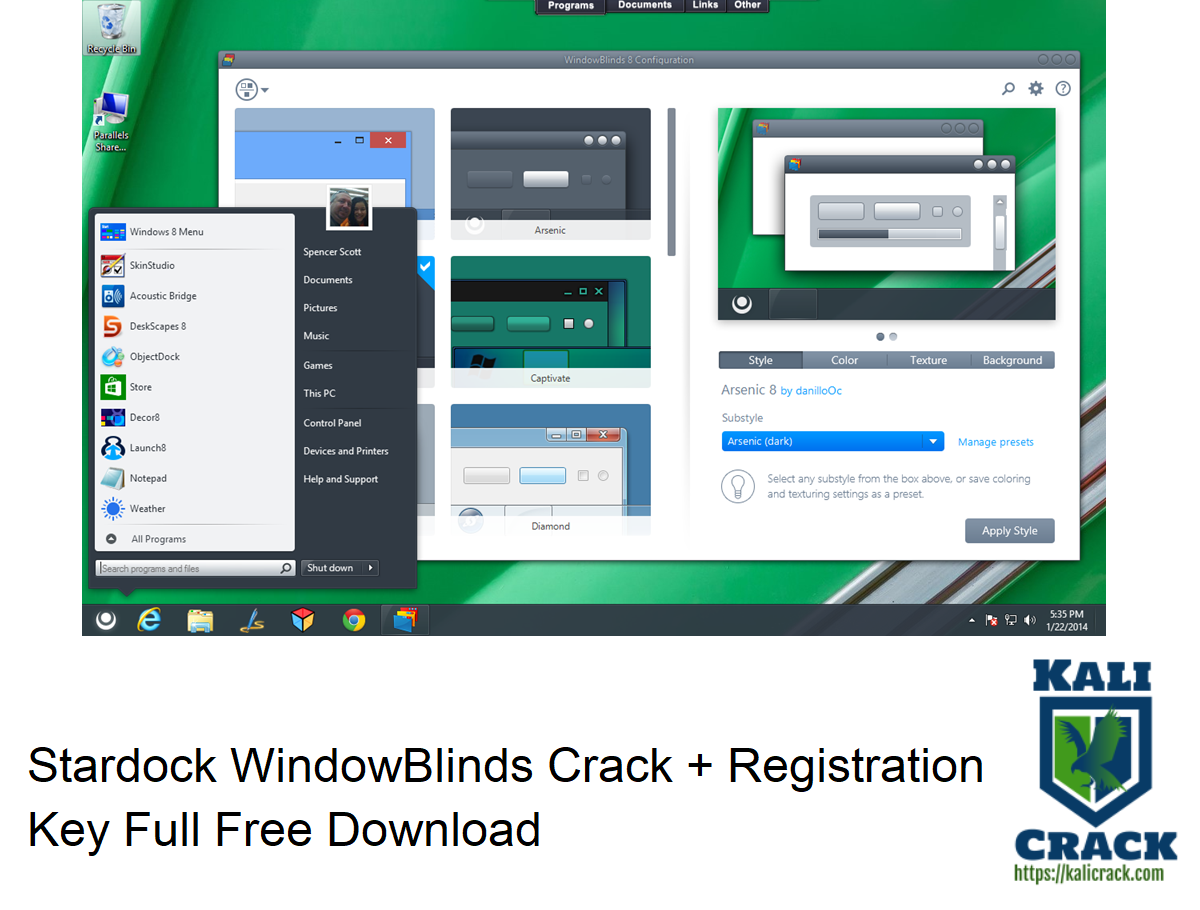 Stardock WindowBlinds Crack 