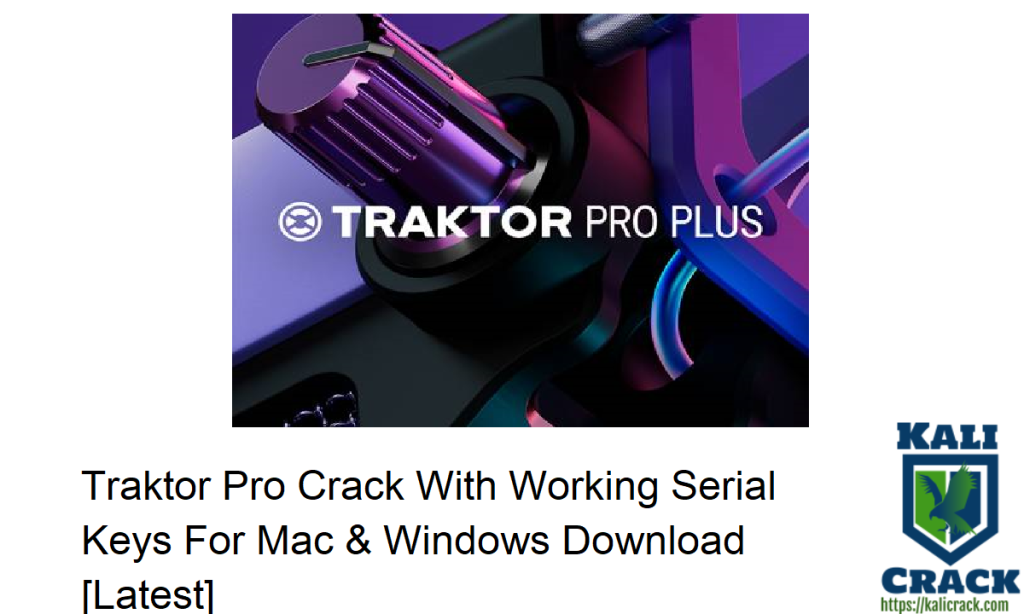 Traktor Pro Crack