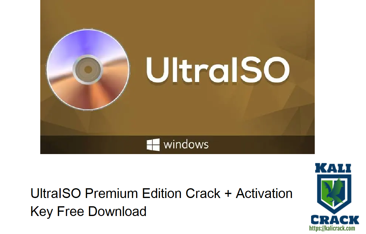 UltraISO Premium Edition Crack 
