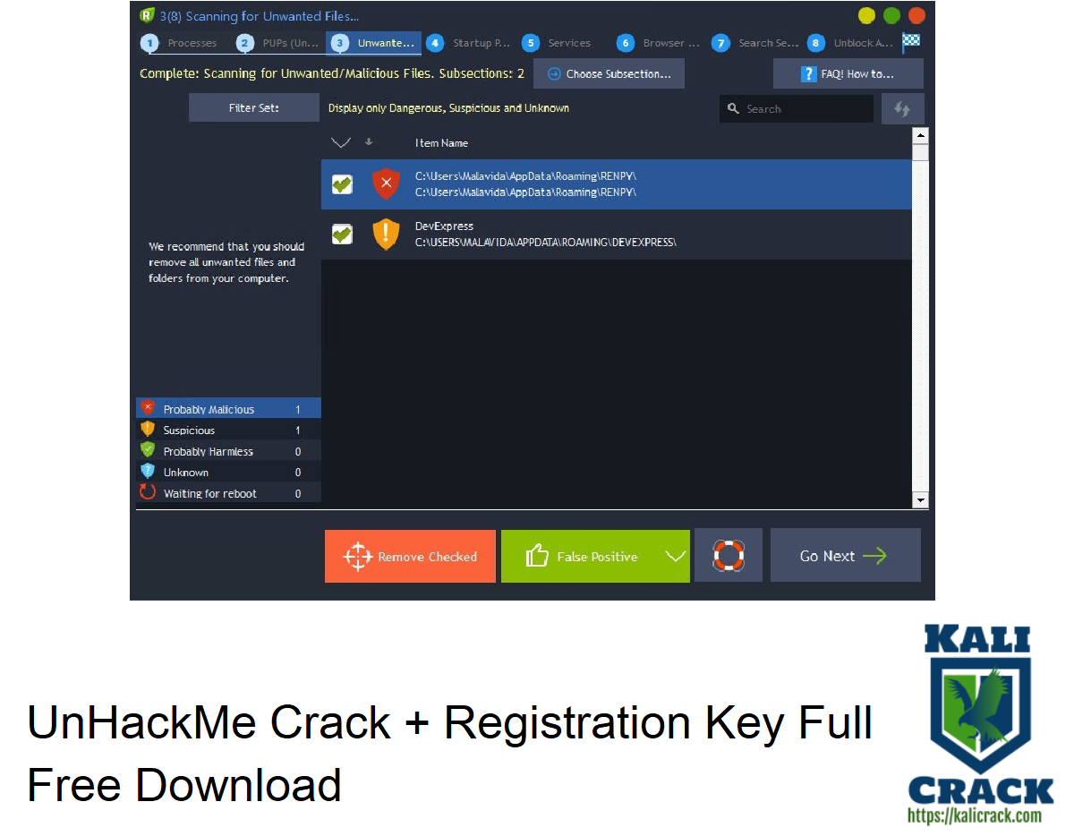 UnHackMe Crack