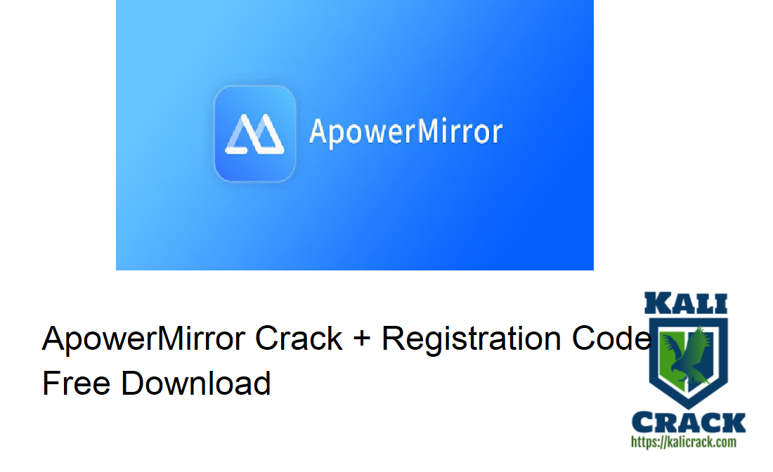 ApowerMirror Crack