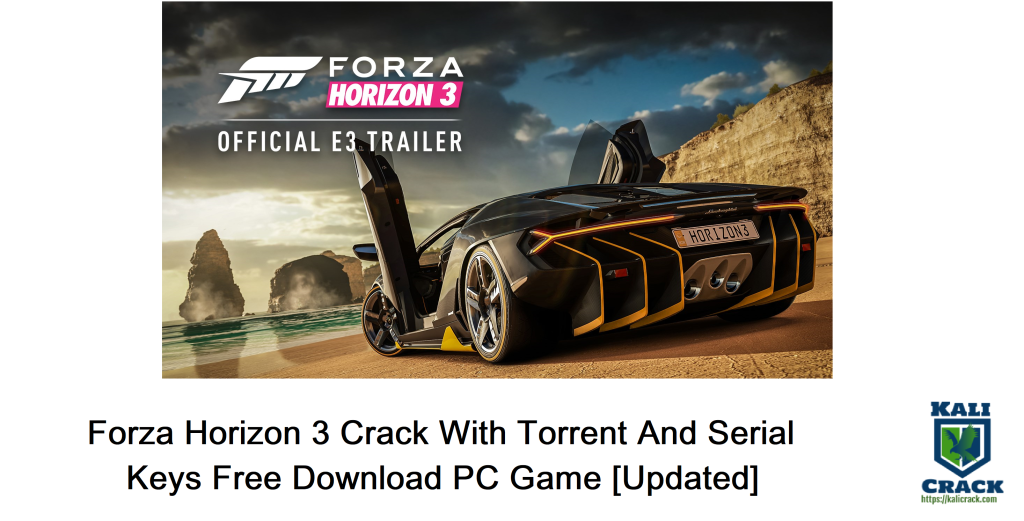 Forza Horizon 3 Crack