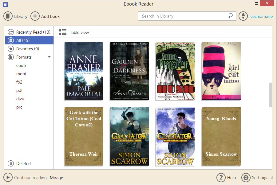 Icecream eBook Reader Crack