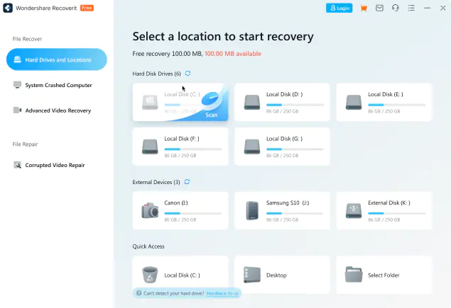 Wondershare Recoverit Crack