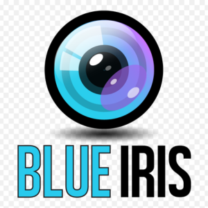 Blue Iris Powerfully